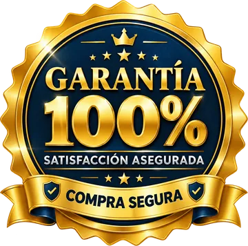 Garantía 100% – Satisfacción asegurada