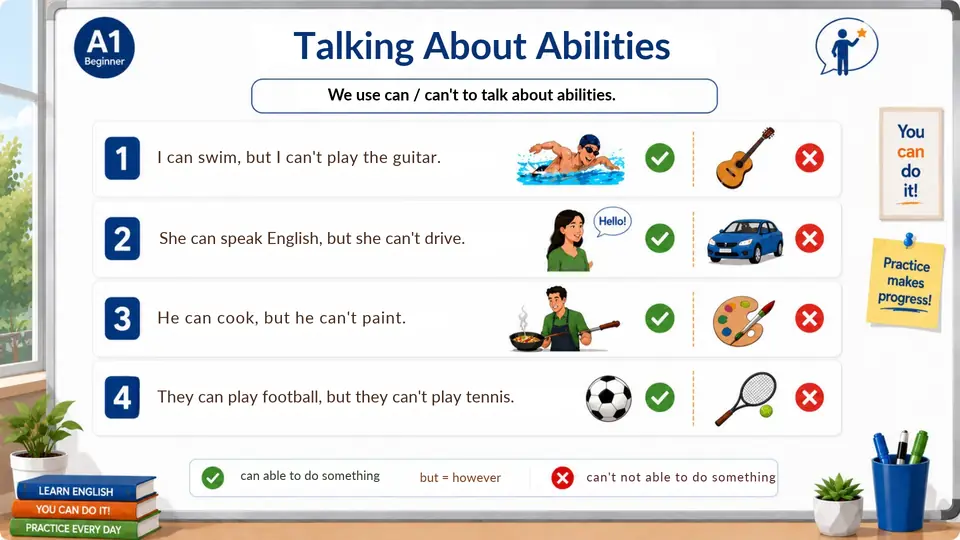 Talking About Abilities